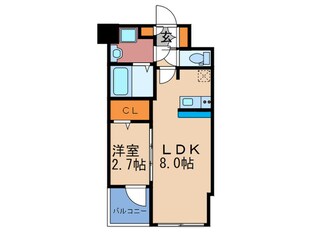 HS梅田ＥＡＳＴの物件間取画像